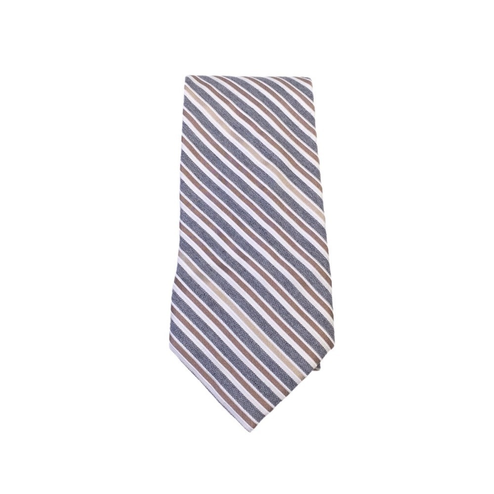 Calvin Klein Mens Striped Dressy Business Tie